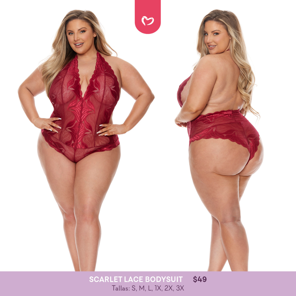 Scarlet Lace Bodysuit
