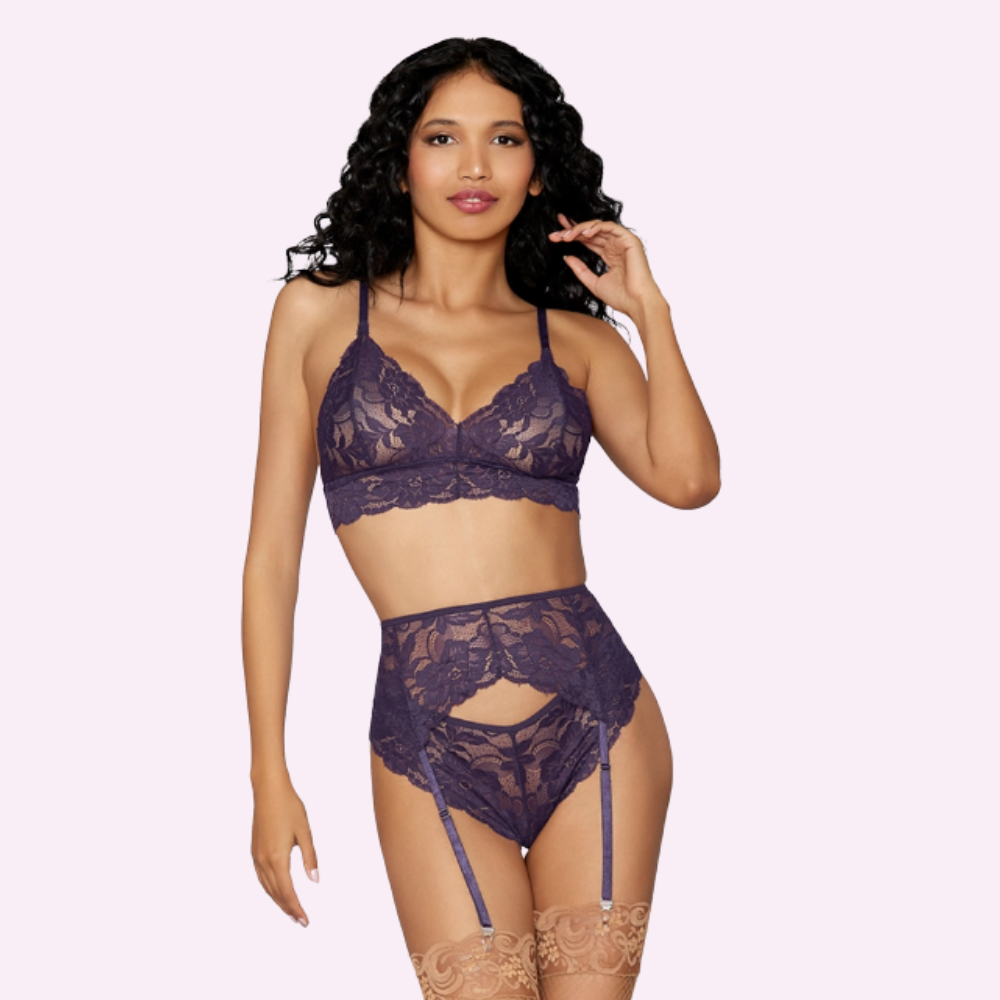 Lace Lingerie Trio